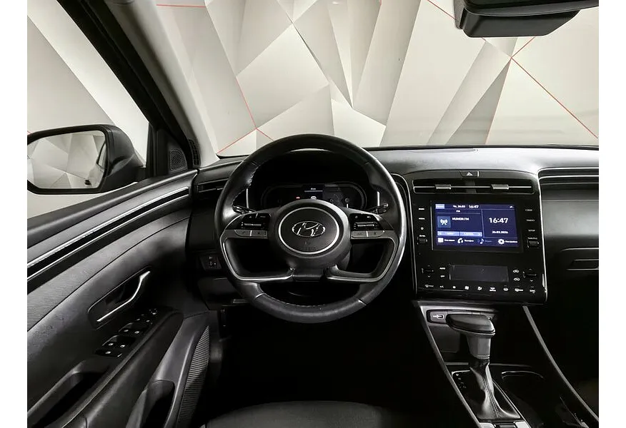 Hyundai Tucson D2.0 Smartstream 8AT 4WD (186 л.с.) Lifestyle + Smart Sense Черный в АВИЛОН. Слайд №20