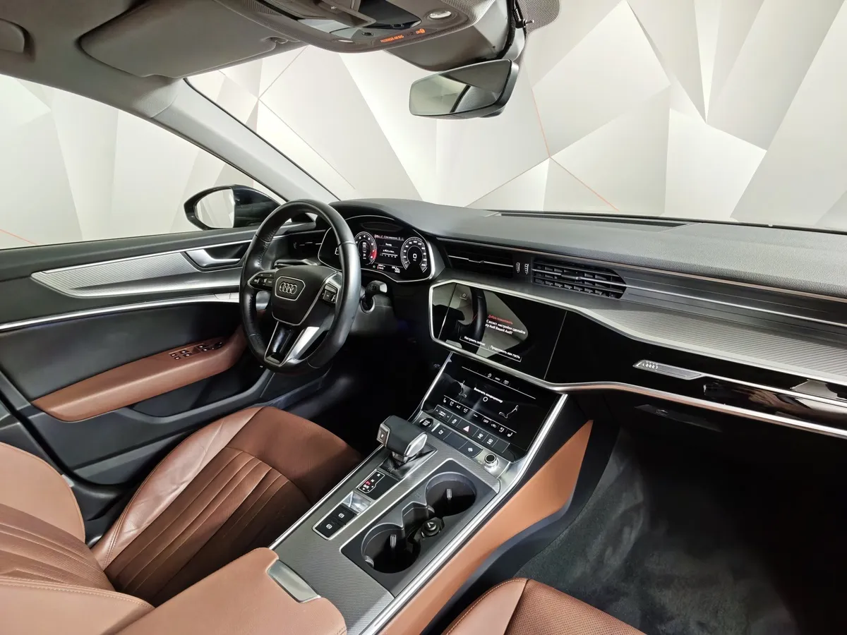 Audi A6 2.0 TFSI S Tronic quattro (252 л.с.) Design Синий в АВИЛОН. Слайд №13
