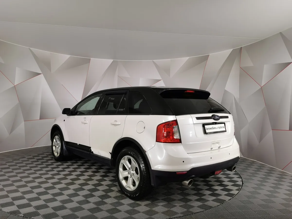 Ford Edge 3.5 AT AWD (288 л.с.) Белый в АВИЛОН. Слайд №4