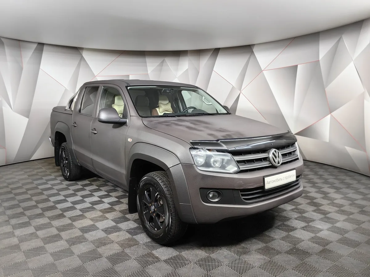 Volkswagen Amarok 2.0 TDI MT 4Motion (122 л.с.) Trendline Коричневый в АВИЛОН. Слайд №3