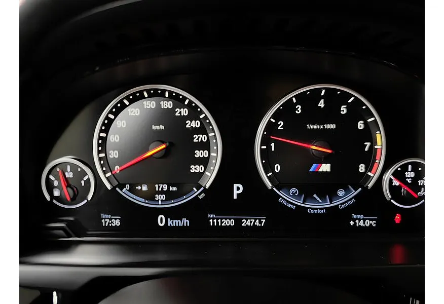 BMW X6 M 4.4 xDrive Steptronic (575 л.с.) Белый в АВИЛОН. Слайд №13