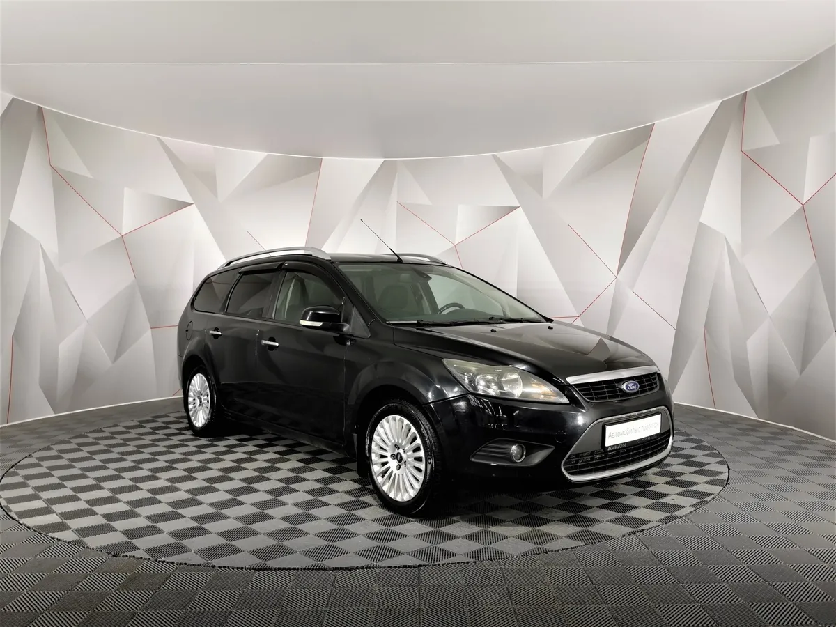 Ford Focus 2.0 AT (145 л.с.) Ghia Черный в АВИЛОН. Слайд №3