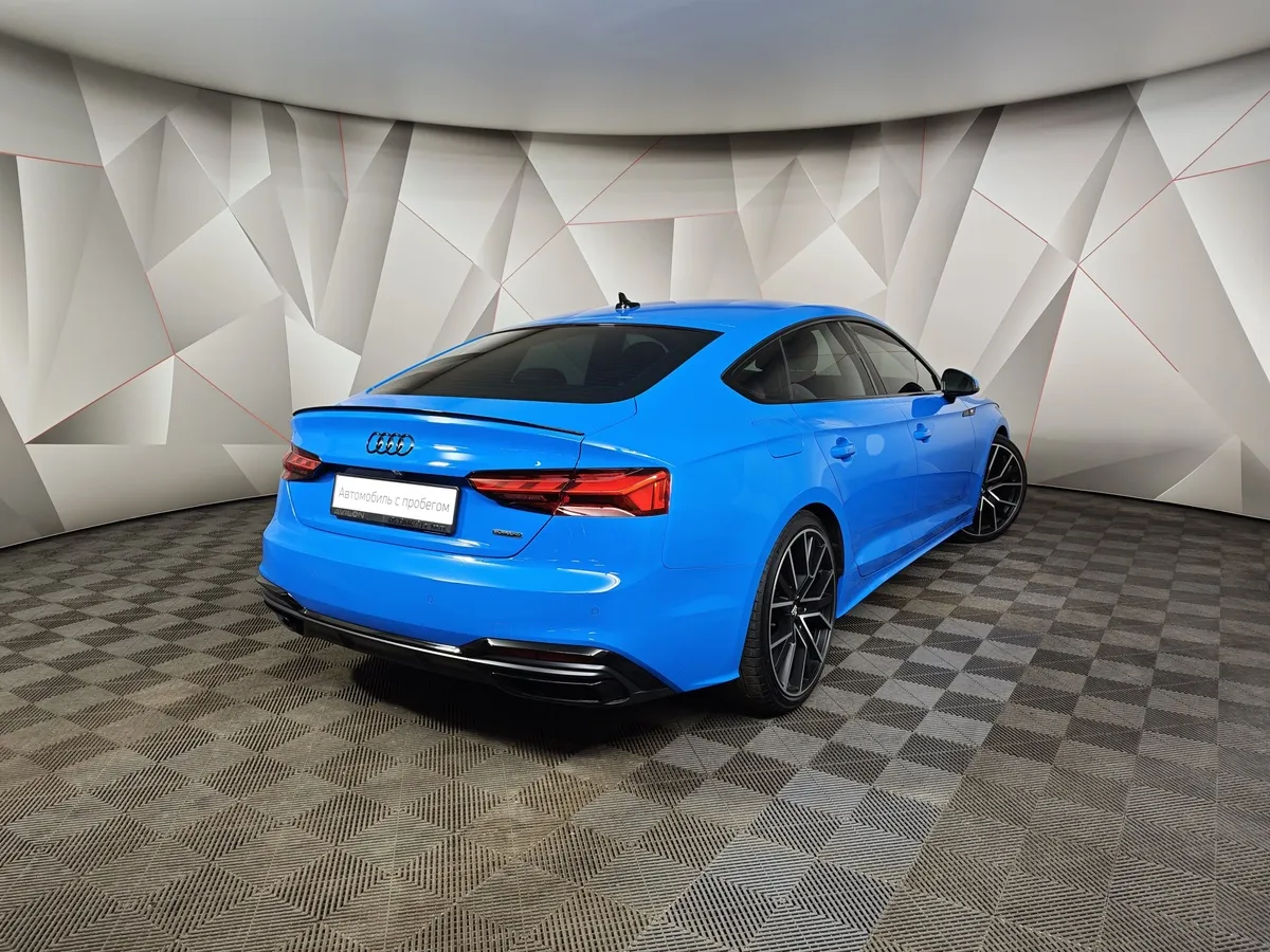 Audi A5 2.0 TFSI S tronic quattro (249 л.с.) Sport Синий в АВИЛОН. Слайд №2