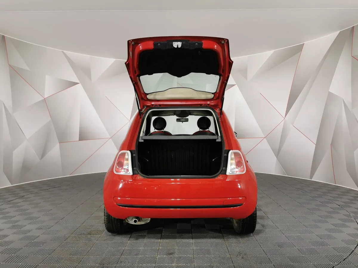 Fiat 500 1.2 AMT (69 л.с.) Красный в АВИЛОН. Слайд №11