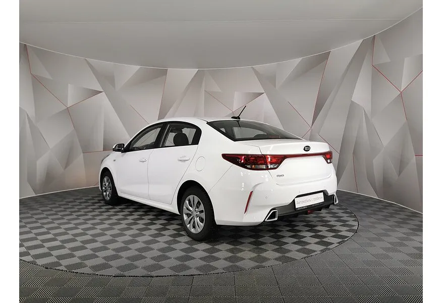 Kia Rio 1.6 AT (123 л.с.) Comfort Белый в АВИЛОН. Слайд №4