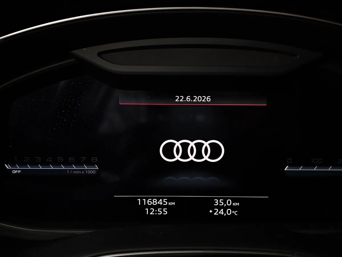 Audi Q8 55 TFSI Tiptronic quattro (340 л.с.) Серый в АВИЛОН. Слайд №17