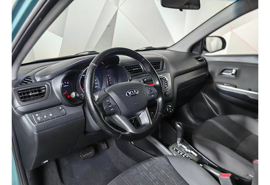 Kia Rio 1.6 AT (123 л.с.) Зеленый в АВИЛОН. Слайд №17