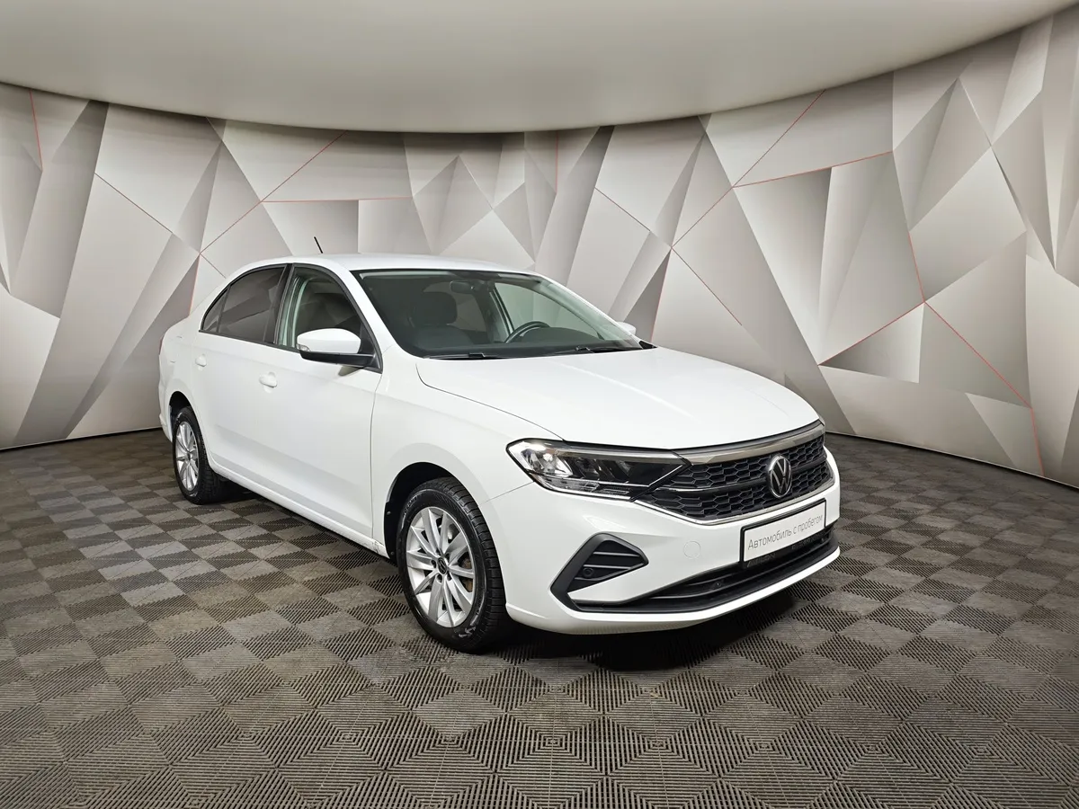 Volkswagen Polo 1.6 MPI AT (110 л.с.) Белый в АВИЛОН. Слайд №3
