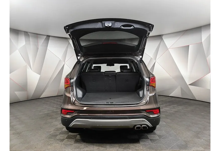 Hyundai Santa Fe 2.2 CRDI AT AWD (200 л.с.) Comfort Коричневый в АВИЛОН. Слайд №12