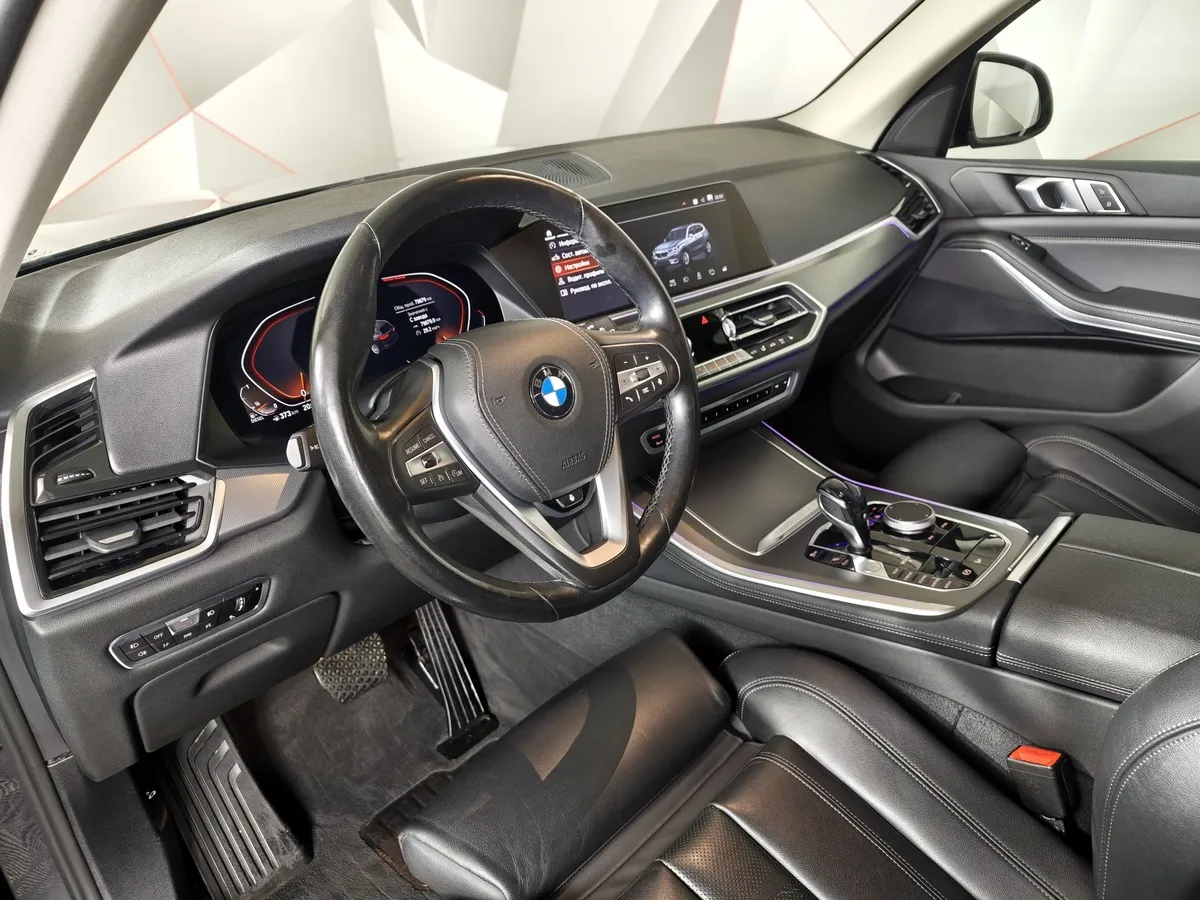 BMW X5 xDrive30d Steptronic (249 л.с.) Base (Локальная сборка) Серый в АВИЛОН. Слайд №12