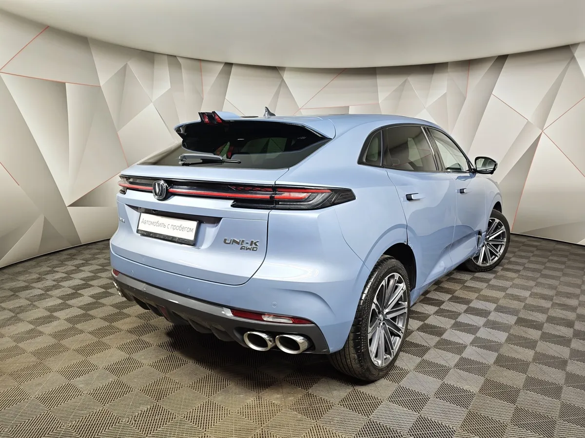 Changan UNI-K 2.0 AT 4WD (226 л.с.) Tech Синий в АВИЛОН. Слайд №2