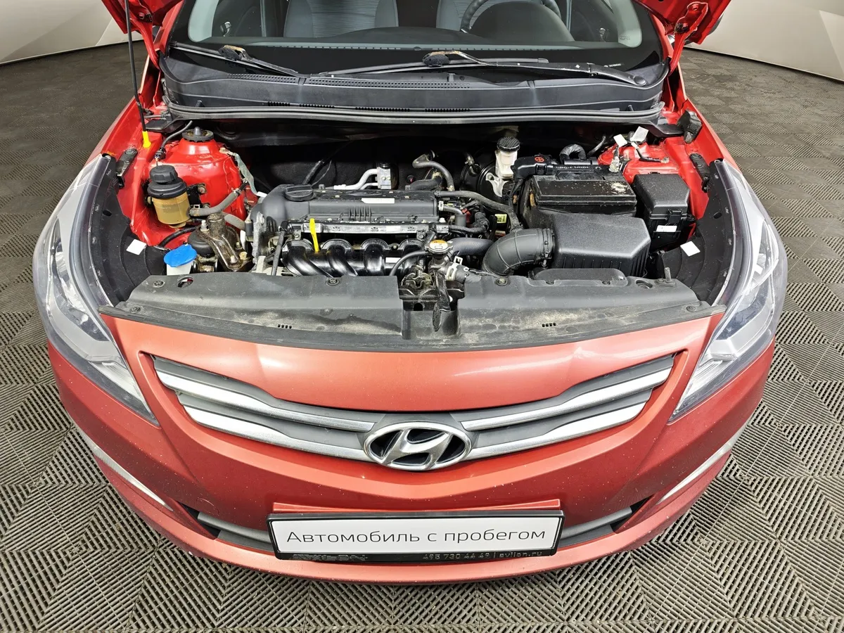 Hyundai Solaris 1.6 AT (123 л.с.) Comfort Красный в АВИЛОН. Слайд №10