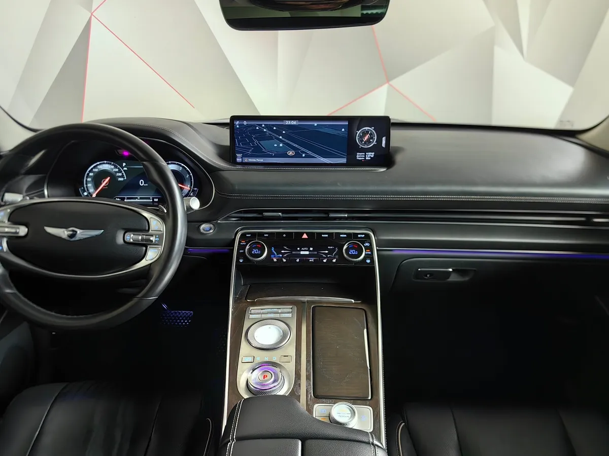Genesis GV80 3.0D VGT 8AT 4WD (249 л.с.) Luxury + Advanced Smart Sense Черный в АВИЛОН. Слайд №15