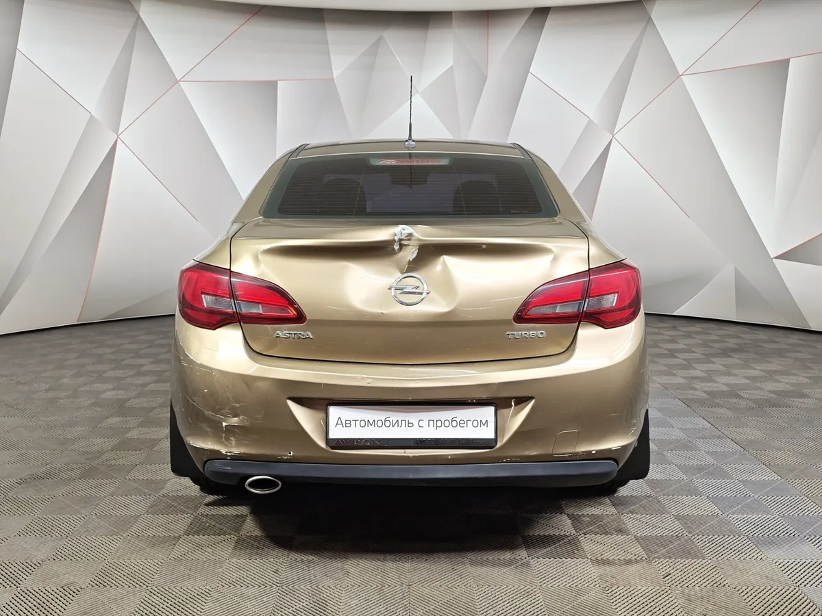 Opel Astra 1.4 Turbo AT (140 л.с.) Бежевый в АВИЛОН. Слайд №8