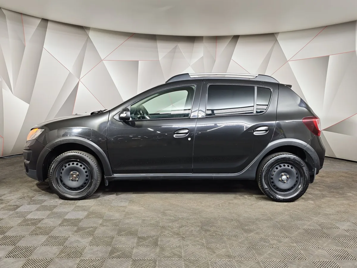 Renault Sandero 1.6 MT (82 л.с.) Stepway Life Черный в АВИЛОН. Слайд №5
