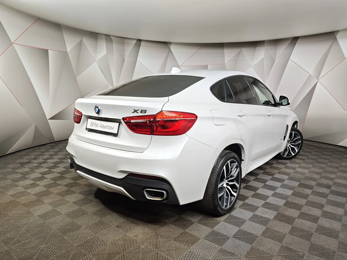 BMW X6 xDrive40d Steptronic (313 л.с.) Белый в АВИЛОН. Слайд №2