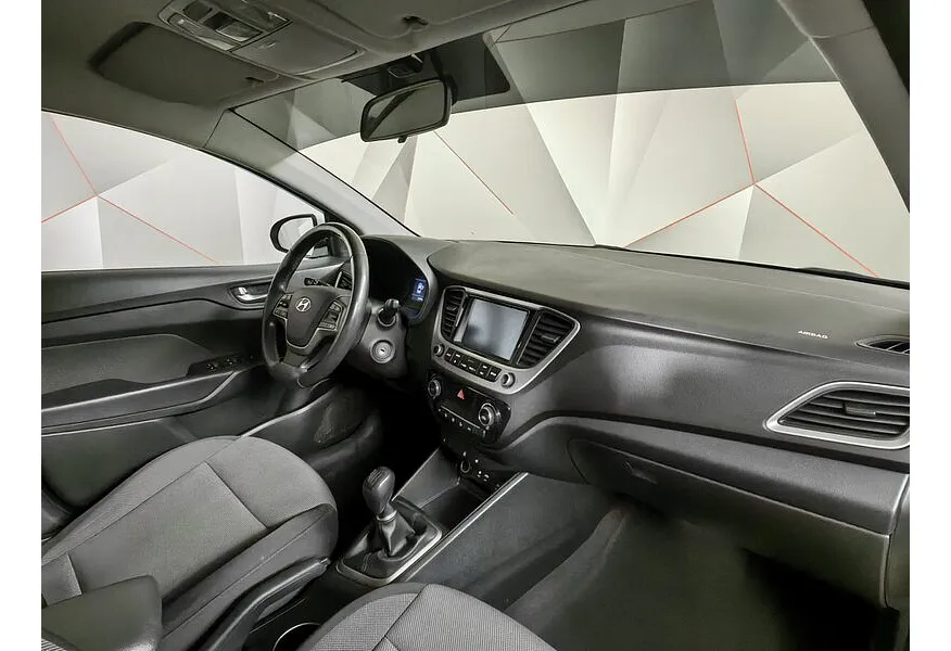 Hyundai Solaris 1.6 MT (123 л.с.) Comfort Белый в АВИЛОН. Слайд №13