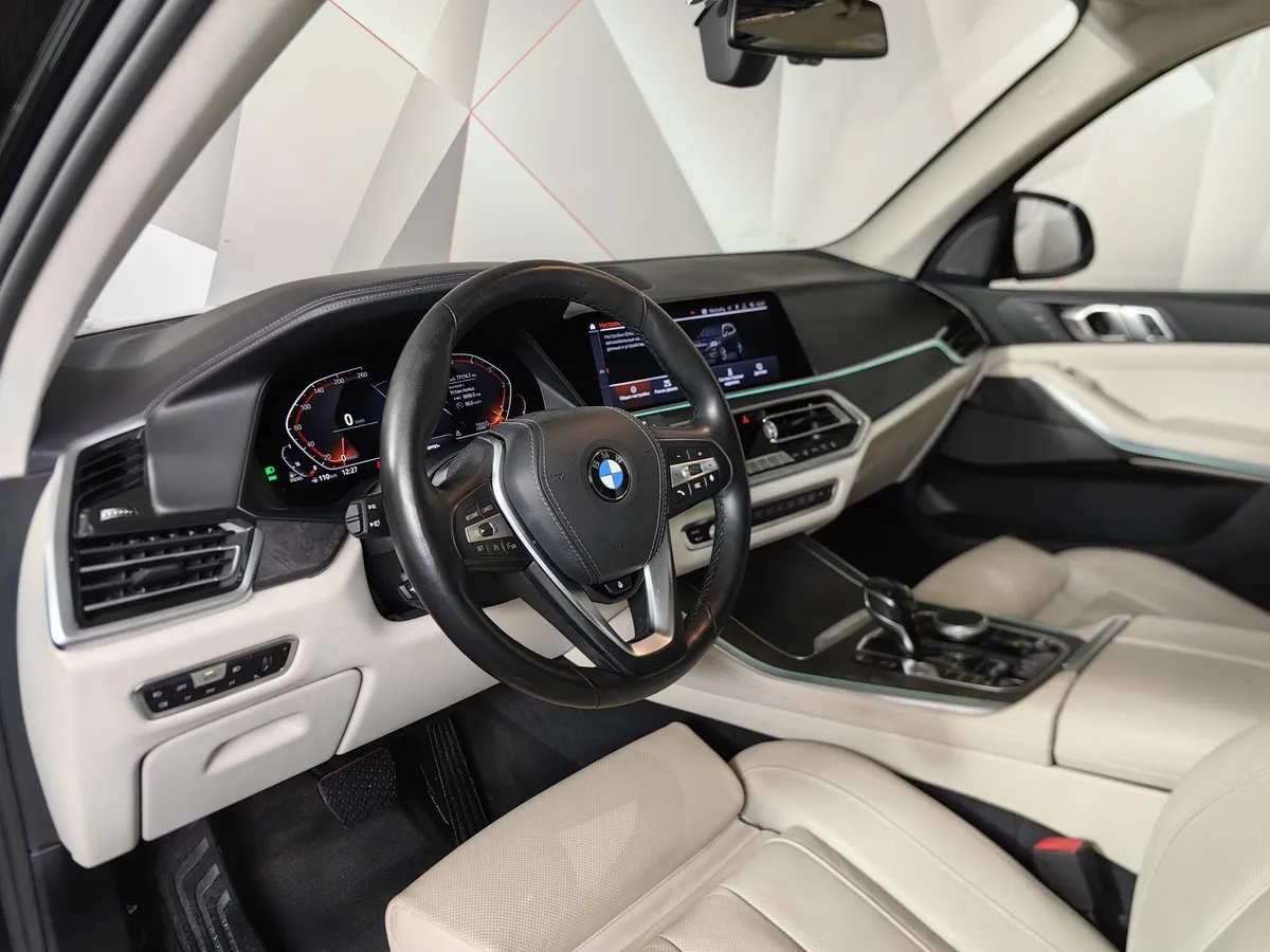 BMW X5 xDrive30d Steptronic (249 л.с.) xLine Черный в АВИЛОН. Слайд №12