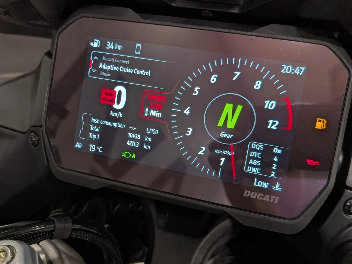 Ducati Multistrada V4 1158 см³ (170 л.с.) (170) 1158 Серый в АВИЛОН. Слайд №11