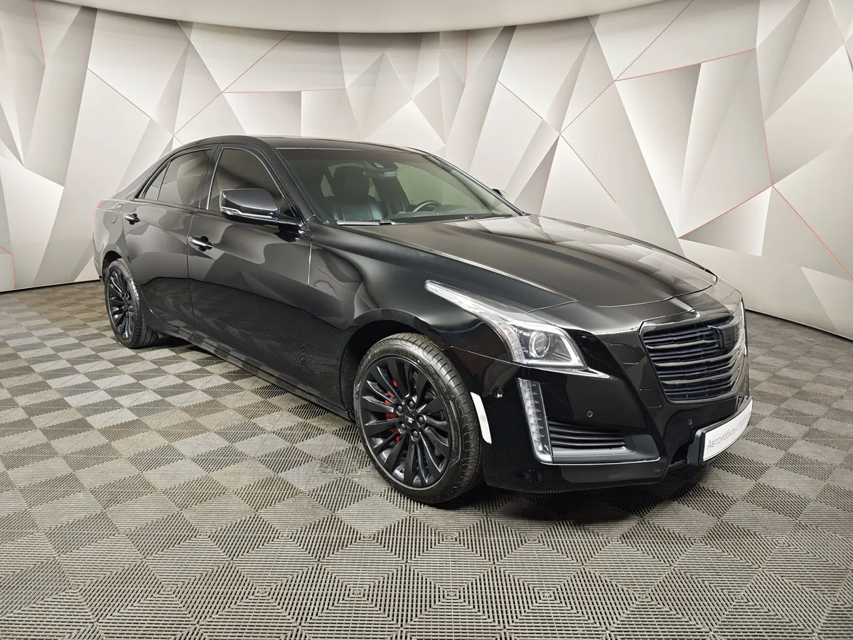 Cadillac CTS 2.0 AT AWD (276 л.с.) Luxury Черный в АВИЛОН. Слайд №3
