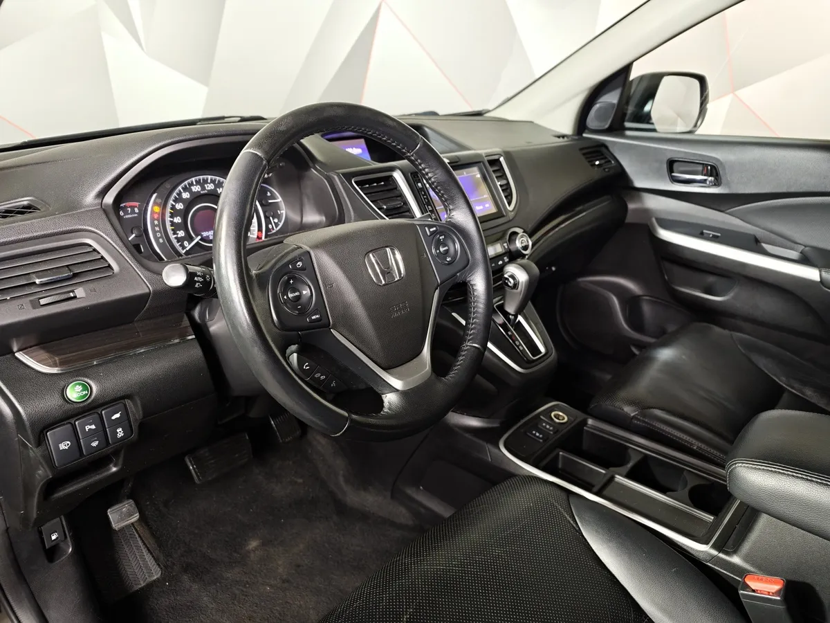 Honda CR-V 2.4 CVT 4x4 (188 л.с.) Executive Черный в АВИЛОН. Слайд №19