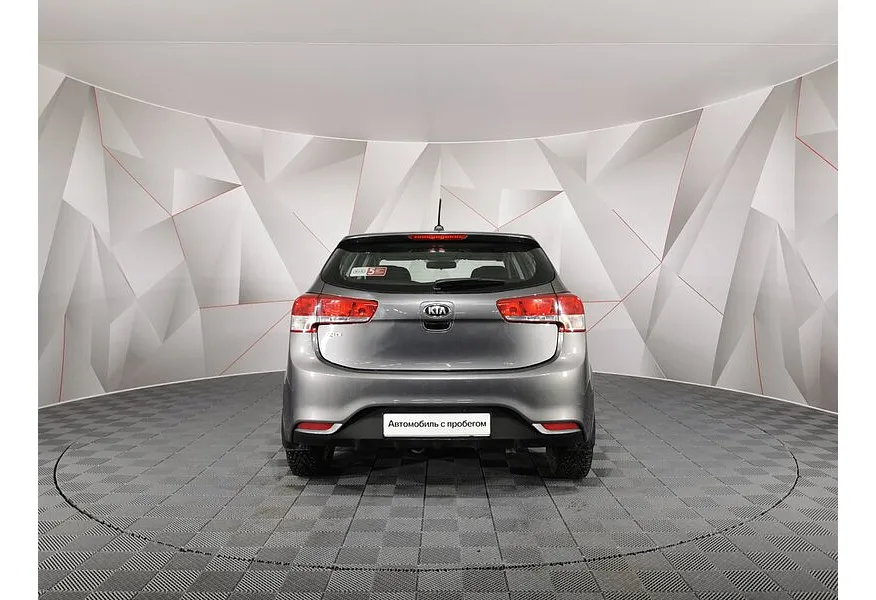 Kia Rio 1.6 AT (123 л.с.) Luxe Серый в АВИЛОН. Слайд №8