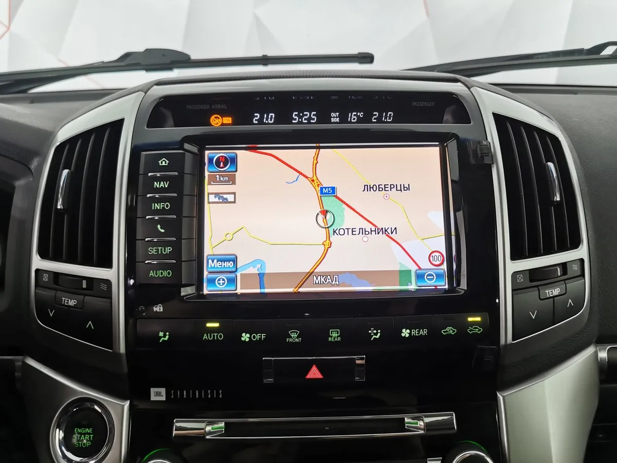 Toyota Land Cruiser 4.5 Twin-Turbo D AT 4WD (5 мест) (235 л.с.) Престиж Черный в АВИЛОН. Слайд №21