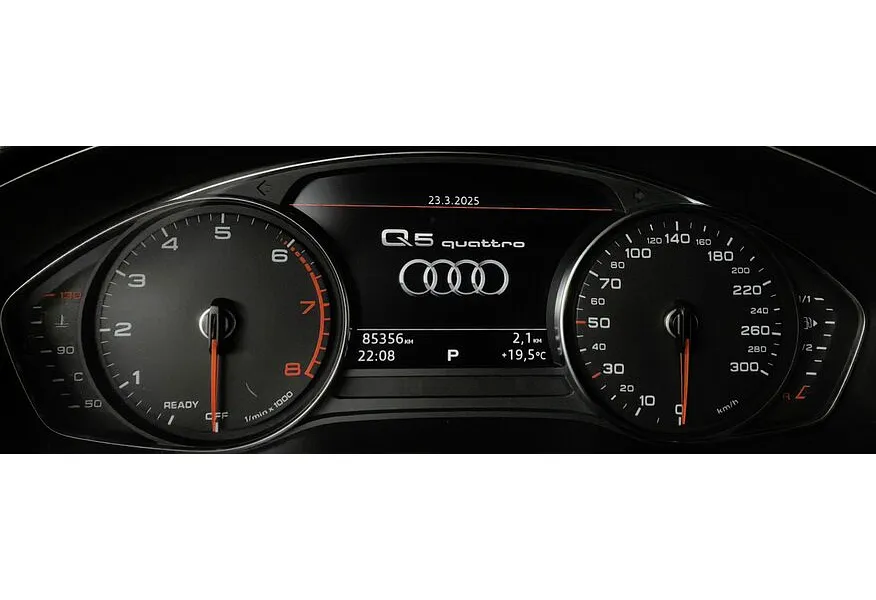 Audi Q5 2.0 TFSI S tronic quattro (249 л.с.) Design Синий в АВИЛОН. Слайд №19