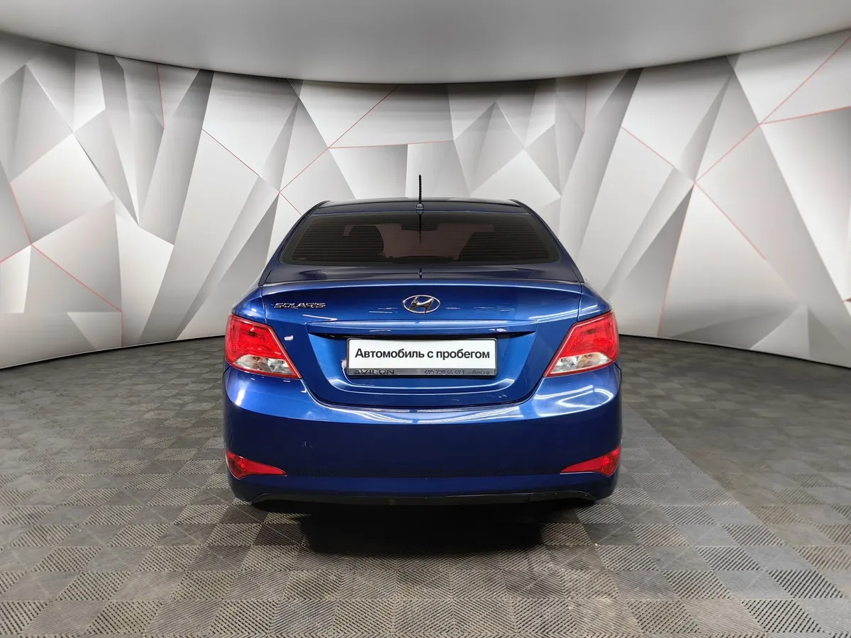 Hyundai Solaris 1.6 MT (123 л.с.) Active Plus Синий в АВИЛОН. Слайд №8
