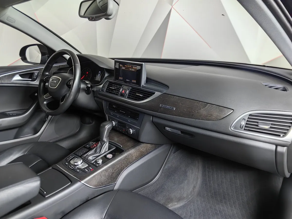 Audi A6 2.0 TFSI S tronic quattro (249 л.с.) Business Черный в АВИЛОН. Слайд №13