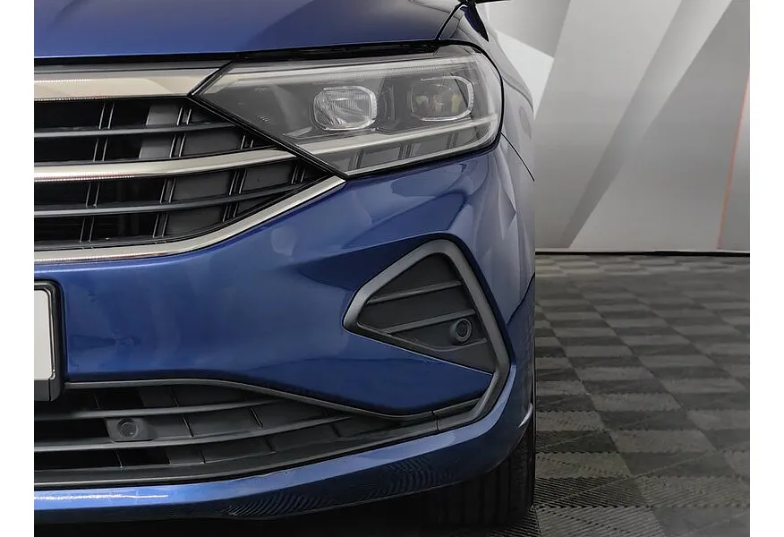 Volkswagen Polo 1.4 TSI DSG (125 л.с.) Highline Синий в АВИЛОН. Слайд №10