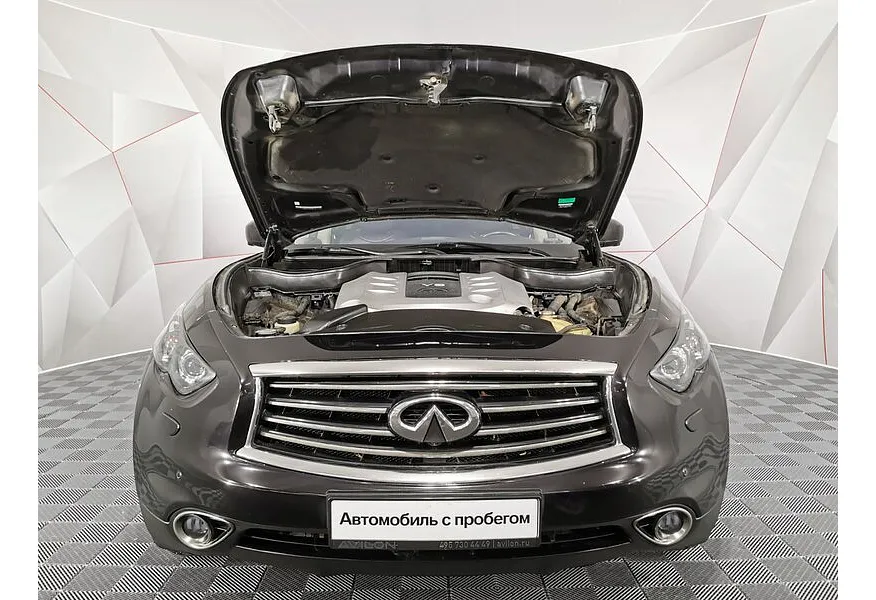Infiniti QX70 3.0 D AT AWD (238 л.с.) Elegance Черный в АВИЛОН. Слайд №11