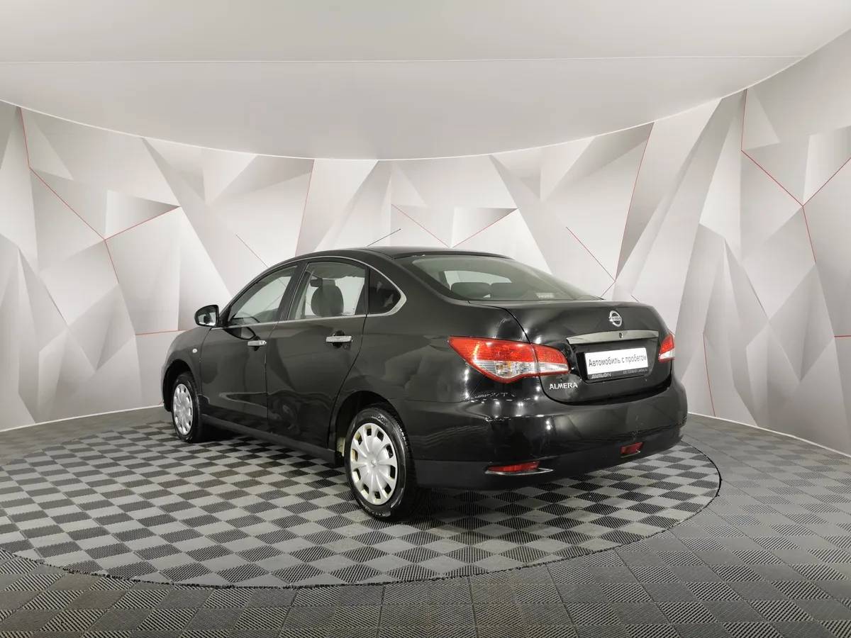 Nissan Almera 1.6 MT (102 л.с.) Черный в АВИЛОН. Слайд №4