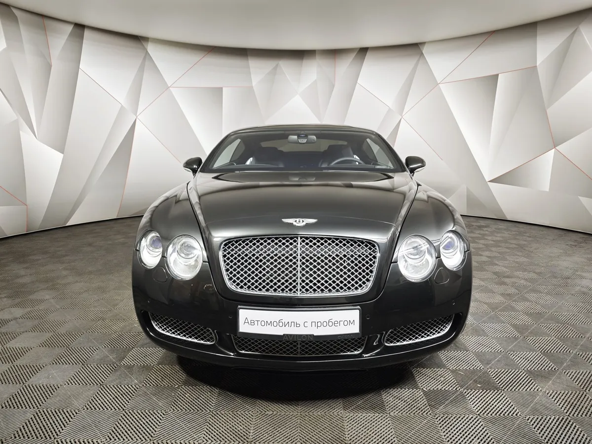 Bentley Continental GT 6.0 AT Twin Turbo (560 л.с.) Черный в АВИЛОН. Слайд №7