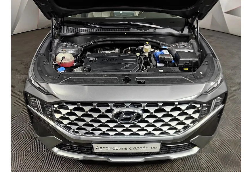 Hyundai Santa Fe 2.5 AWD 6AT (180 л.с.) Prestige Серый в АВИЛОН. Слайд №11