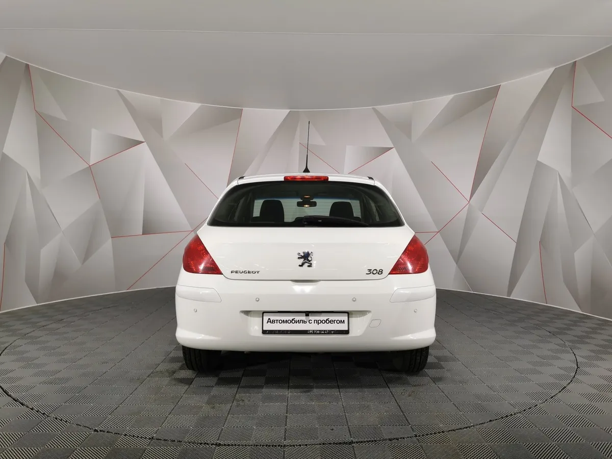 Peugeot 308 1.6 VTi AT (120 л.с.) Белый в АВИЛОН. Слайд №8