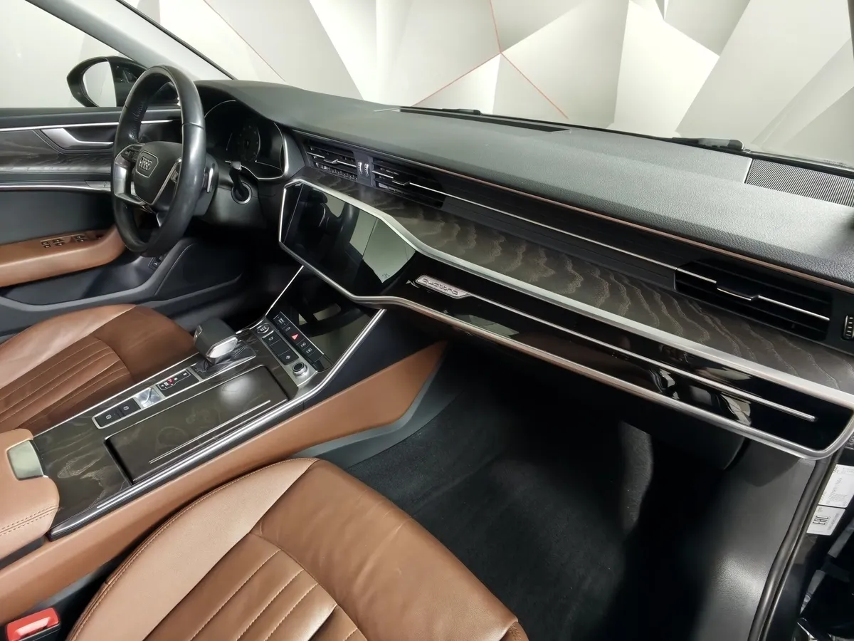Audi A6 55 TFSI S tronic quattro (340 л.с.) Sport Черный в АВИЛОН. Слайд №13