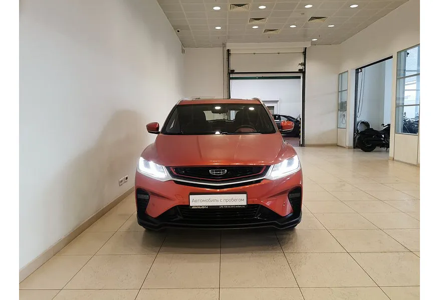 Geely Coolray 1.5T 7DCT 2WD (150 л.с.) Flagship Оранжевый в АВИЛОН. Слайд №7