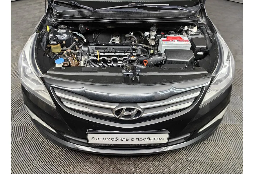 Hyundai Solaris 1.4 AT (107 л.с.) Comfort Черный в АВИЛОН. Слайд №11 Hyundai Solaris 1.4 AT (107 л.с.) Comfort Черный в АВИЛОН. Слайд №11