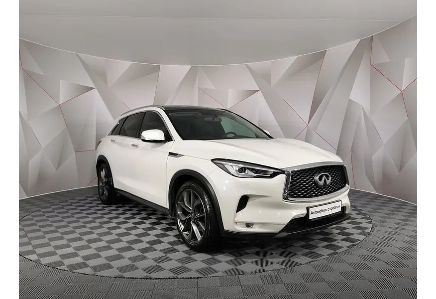 Infiniti QX50 2.0 VC-T CVT AWD (249 л.с.) Белый в АВИЛОН. Слайд №2
