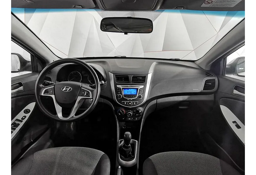 Hyundai Solaris 1.4 MT (107 л.с.) Active Белый в АВИЛОН. Слайд №14