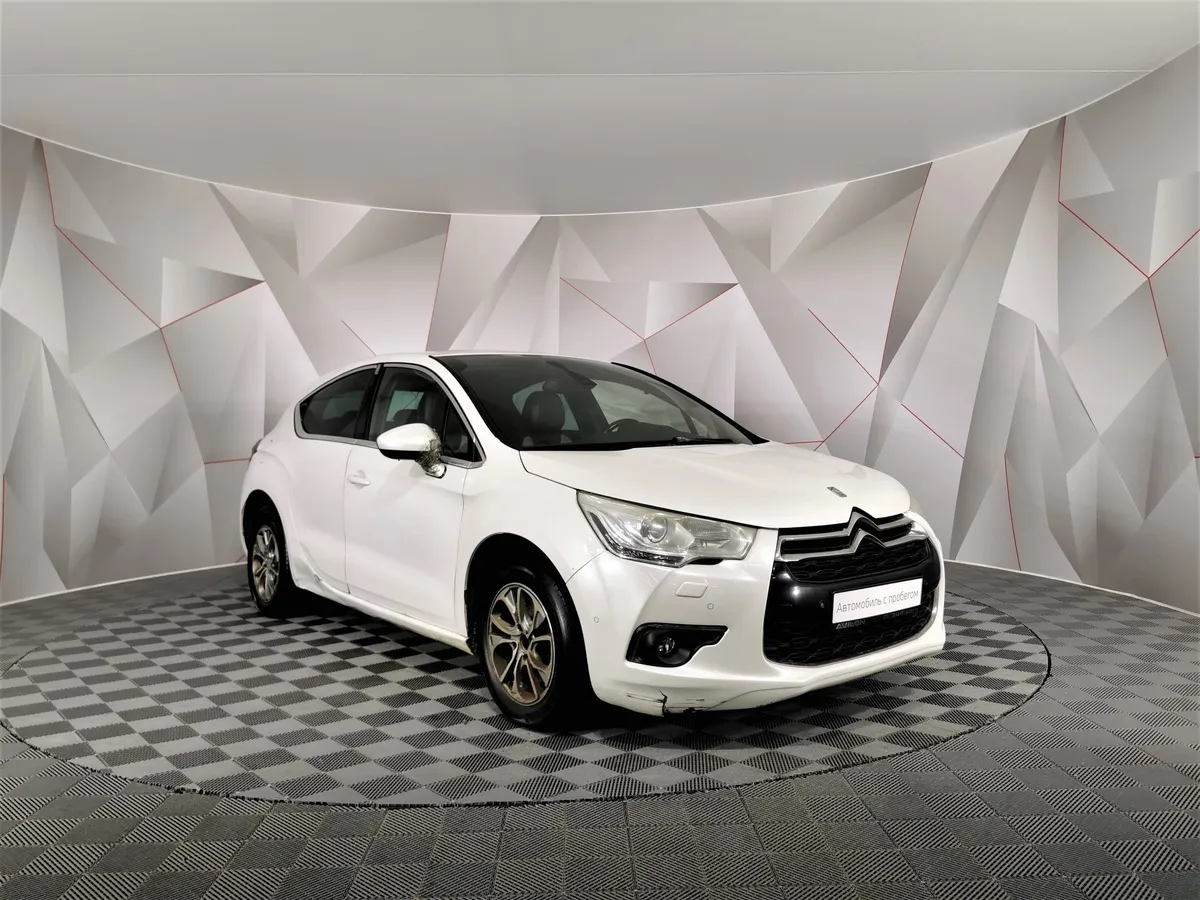 Citroen DS4 1.6 THP AT (150 л.с.) Белый в АВИЛОН. Слайд №3