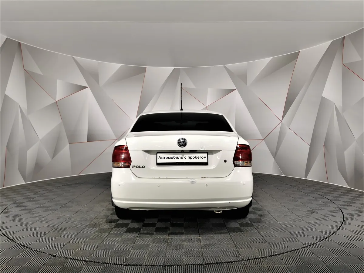 Volkswagen Polo 1.6 Tiptronic (105 л.с.) Trendline Белый в АВИЛОН. Слайд №8