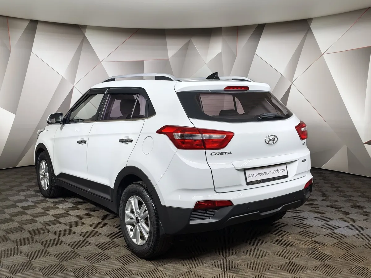 Hyundai Creta 2.0 AT AWD (149 л.с.) Travel + Advanced + Style Белый в АВИЛОН. Слайд №4