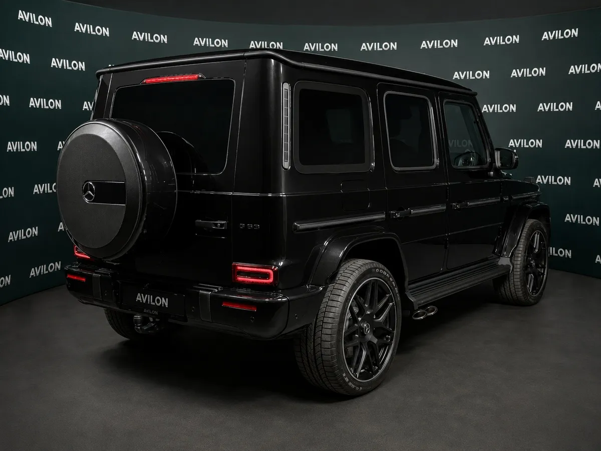 Mercedes-Benz G-Класс G 63 AMG Speedshift 4Matic (585 л.с.) Черный в АВИЛОН. Слайд №8