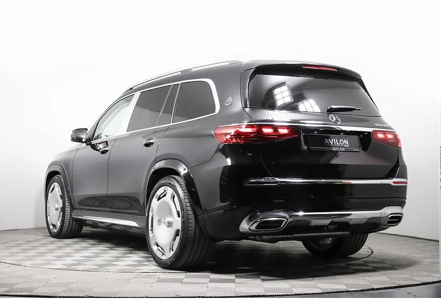 Mercedes-Benz GLS 600 9G-Tronic 4Matic (557 л.с.) Черный в АВИЛОН. Слайд №5