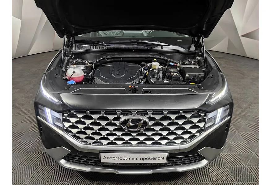 Hyundai Santa Fe 2.2 CRDi AWD 8AT (200 л.с.) Lifestyle Черный в АВИЛОН. Слайд №10