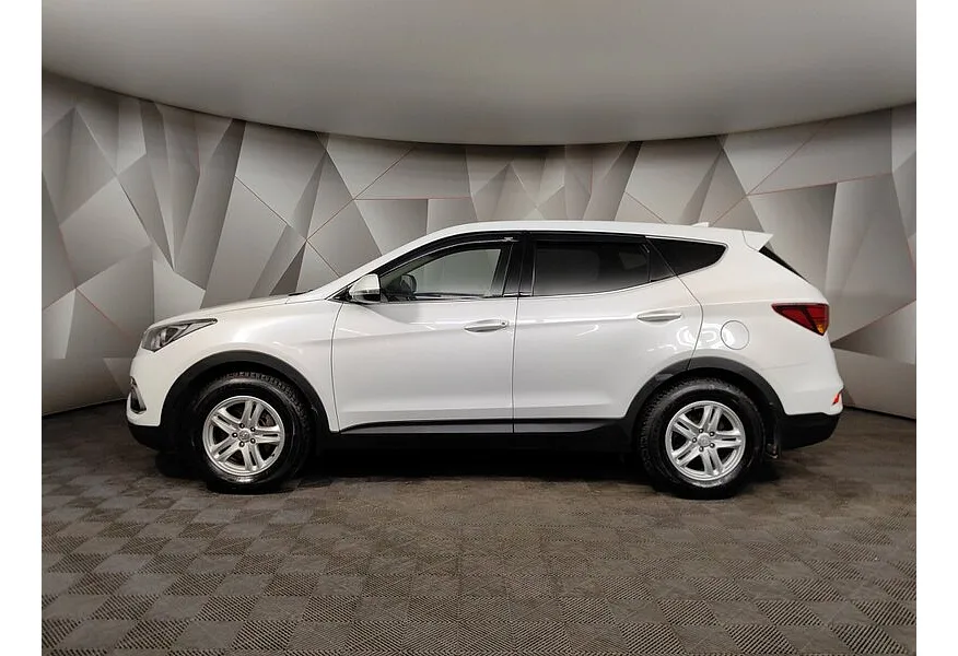 Hyundai Santa Fe 2.4 AT AWD (171 л.с.) Dynamic Белый в АВИЛОН. Слайд №5