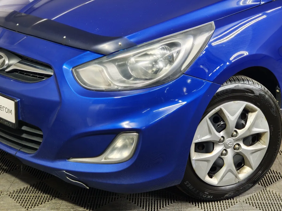 Hyundai Solaris 1.6 AT (123 л.с.) Comfort Синий в АВИЛОН. Слайд №10