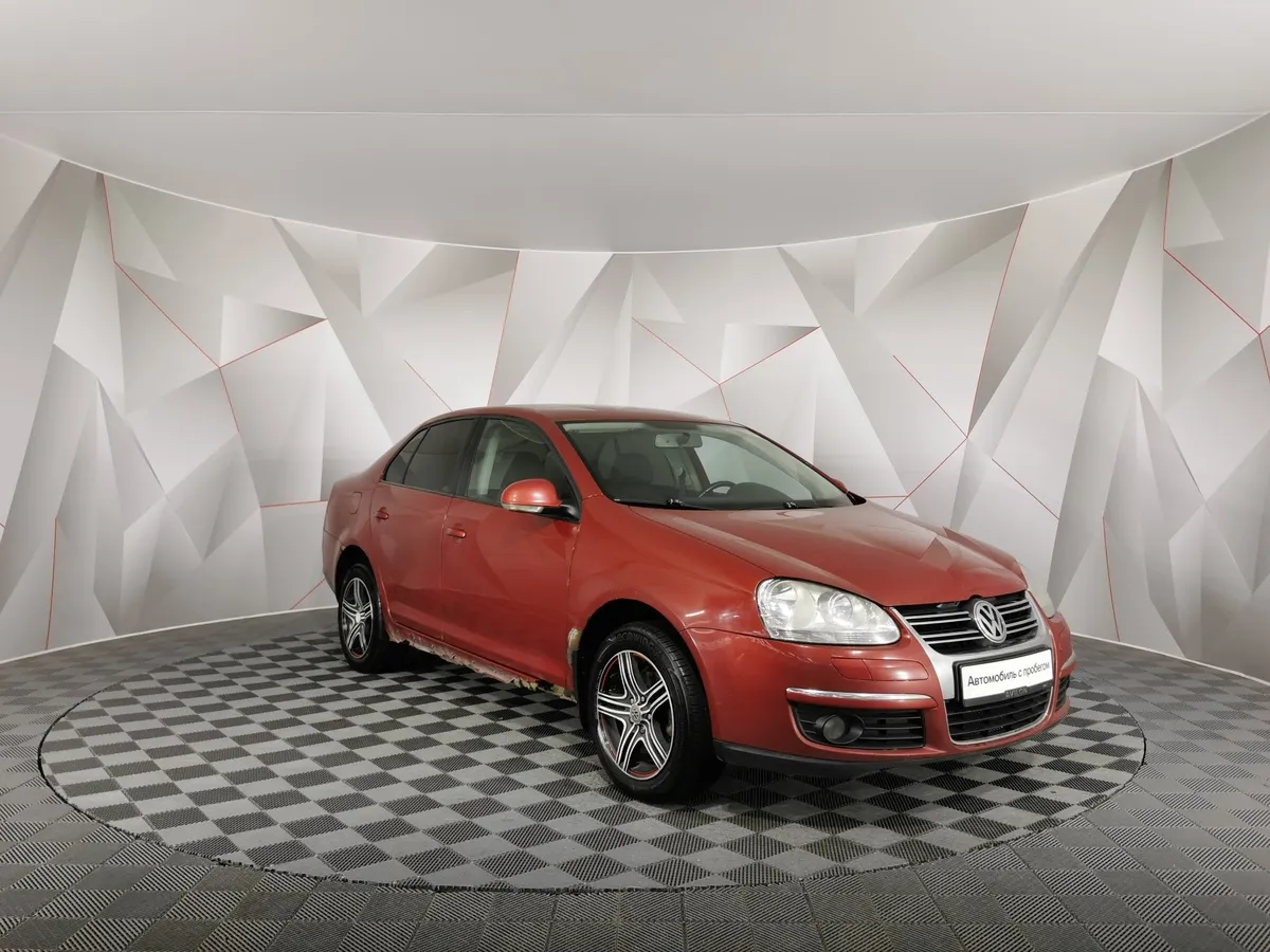 Volkswagen Jetta 1.6 DSG (102 л.с.) Красный в АВИЛОН. Слайд №3